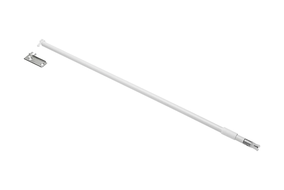 GTV oldalkorlát rögzítőadapterrel, tiszta fehér