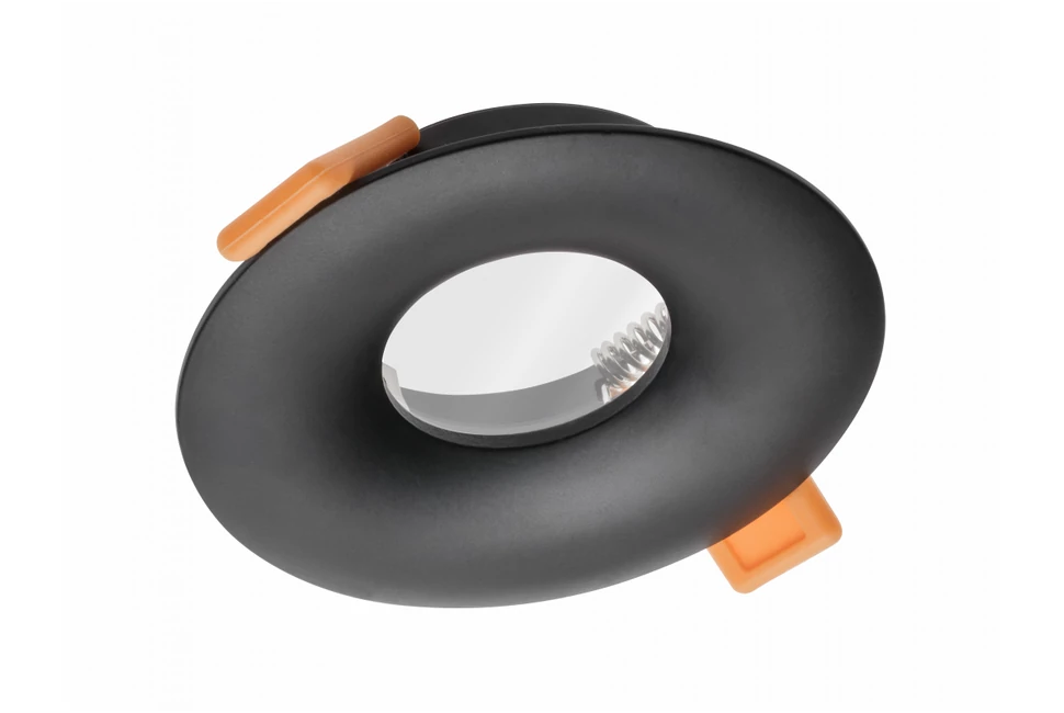 Lámpa Mennyezeti lámpatest ALESSIO, IP54, kör, fekete