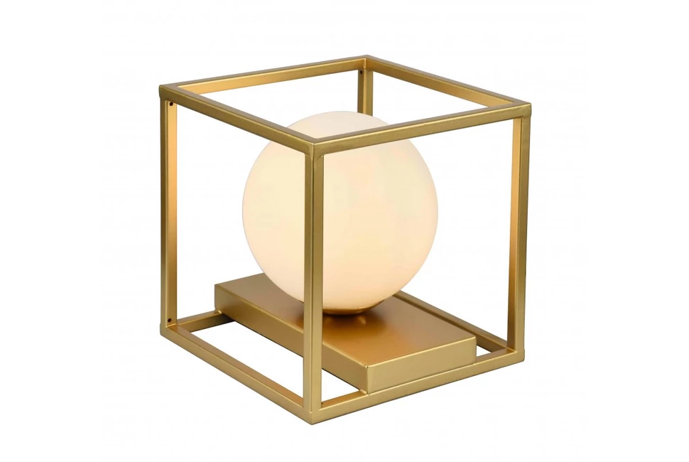 Lámpa Asztali AVELIN ,2133, AC220-240V,50/60Hz,1*E27, IP20,20CMX20CM, egy,  arany