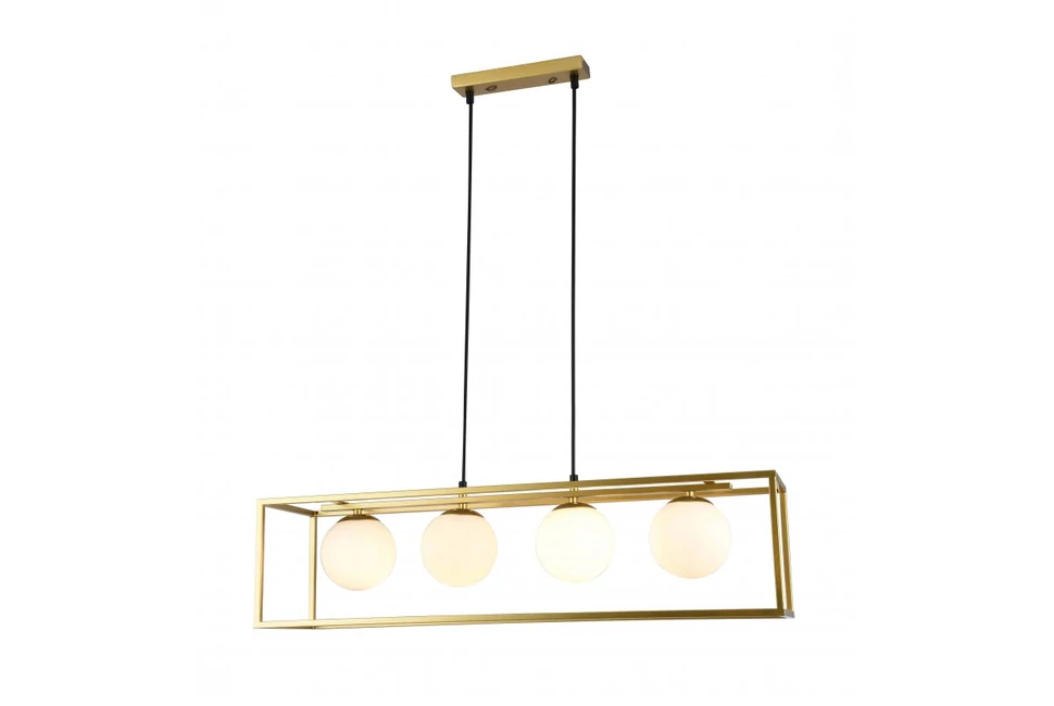 Lámpa Mennyezetilámpa AVELIN 3,2287, AC220-240V,50/60Hz,4*E27, IP20,80CMX20CMX20CM, tripla,  arany