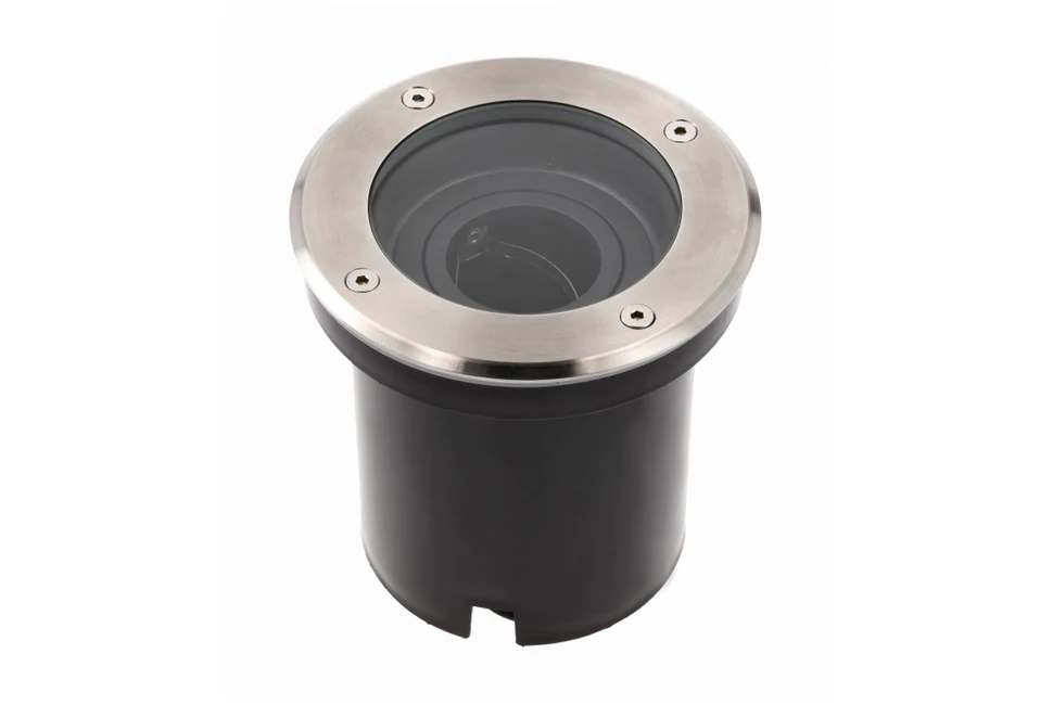 Lámpa Kerti lámpatest BETA-O (kör), max.50 W, GU10, IP67, AC220-240V, 50/60Hz, inox