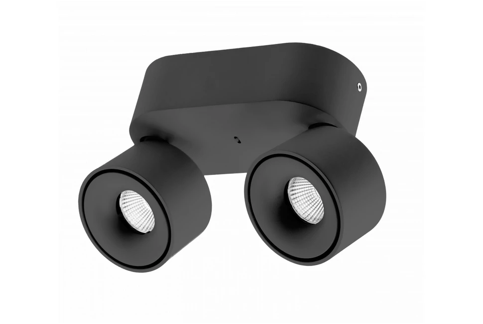 Lámpa Mennyezeti BIANCO 16W, 680lm, AC220-240V,50/60 Hz,Ra≥80,IP20,36°, CCT 2700/3300/4000K, kör, fekete