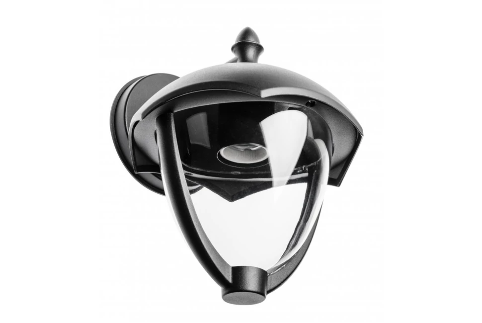 Lámpa Kerti lámpatest GRANDE-AD, E27, MAX.60W, IP54, AC220-240V, 50-60Hz, alsó egyenes lámpa, fekete