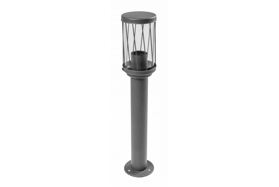 Lámpa Kerti lámpatest  KERTA-P 50, E27, MAX.12W, IP44, AC220-240V, 50-60Hz, pole, grafit