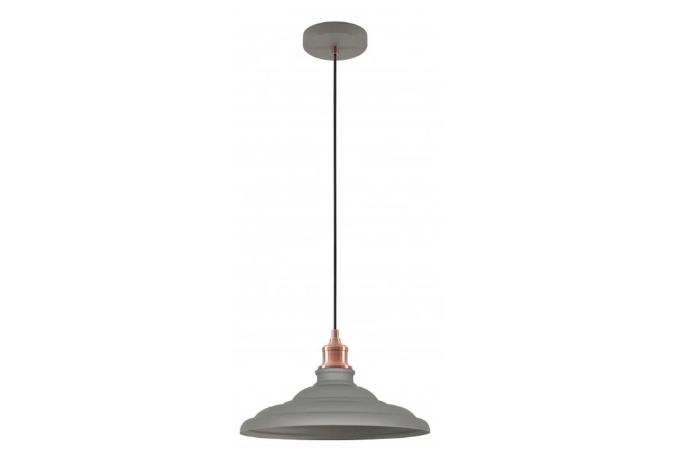 Lámpa Mennyezeti lámpatest LORET L,9790,AC220-240V,50/60Hz,1*E27,max.40W,Átmérő 34,8cm,IP20,egyes,szürke