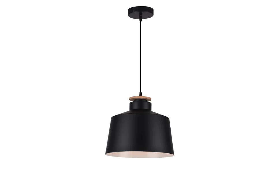 Lámpa Mennyezeti lámpatest MARGUS ,2911,AC220-240V,50/60Hz,1*E27,IP20,átmérő 30cm,egyes,fekete