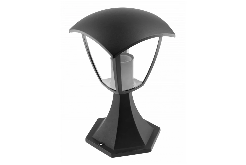 Lámpa Kerti lámpatest MARINA-P, E27, MAX. 20W, IP54, AC220-240V, 50-60Hz, oszlop 30 cm, fekete