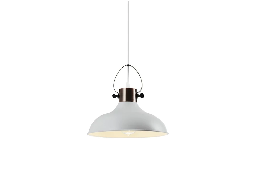 Lámpa Mennyezeti lámpatest MEES,2332,AC220-240V,50/60Hz,1*E27,IP20,átmérő 30cm,egyes,fehér