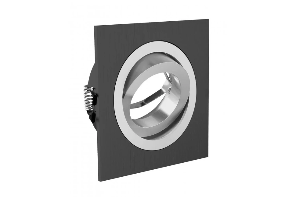 Lámpa Mennyezeti lámpatest MORENA, IP20, négyzet, fekete