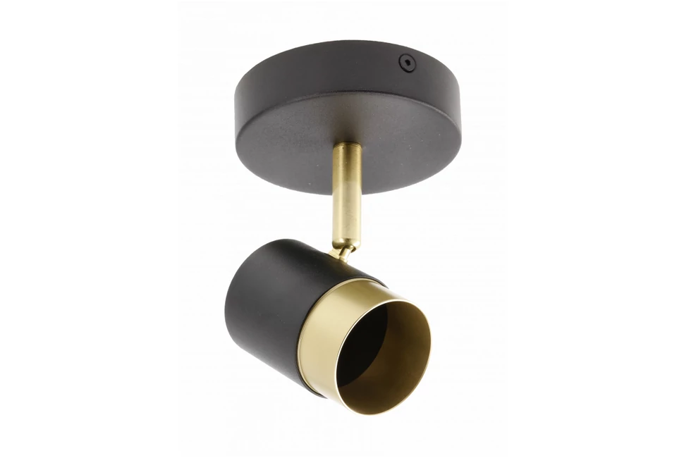 Lámpa Mennyezeti lámpatest ORIO, aluminium, 11.6x5.6x11.5, IP20, 1*GU10, max. 50W, kör, fekete