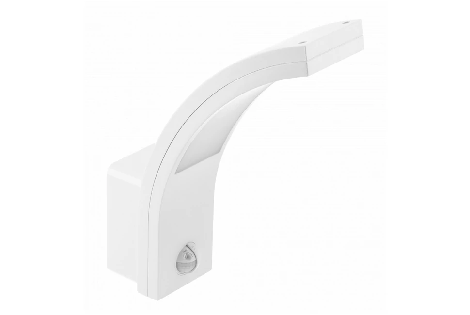 Lámpa Fali lámpa PARIS mozgásérzékelővel ,10W, 900 lm, IP54, AC220-240V, 50/60Hz, fénykibocsátás 140°, hatótávolság 9m,4000K, fehér