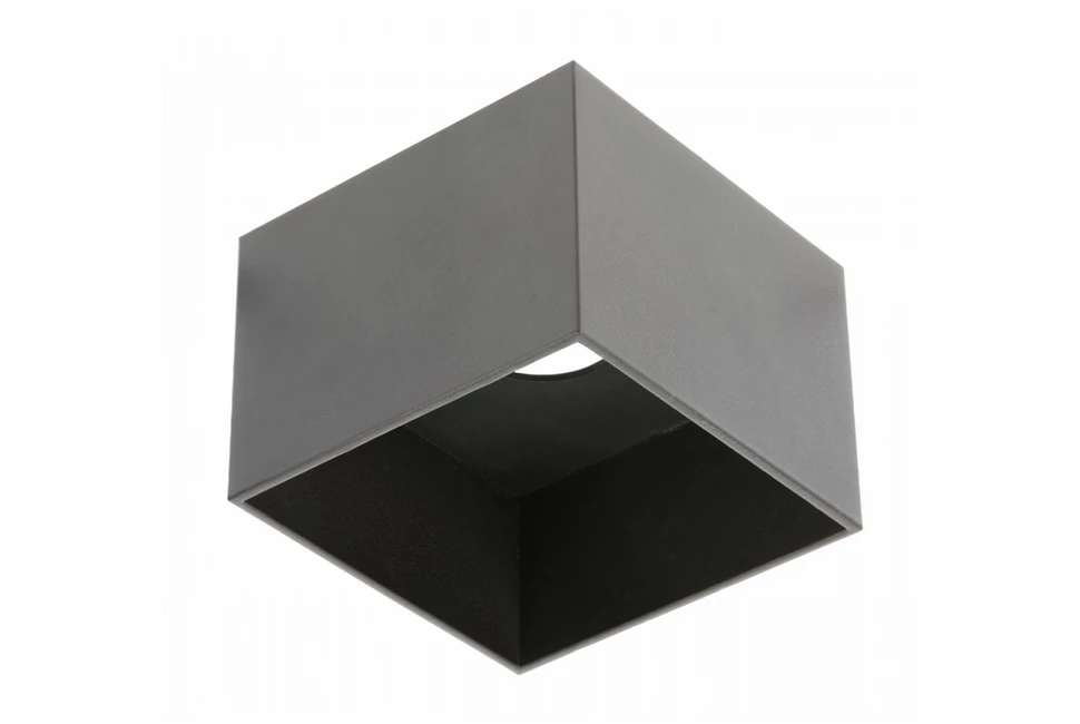 Lámpa Mennyezeti lámpatest  SAKURA, aluminium, 120x120x85 mm,IP20,1xES111 négyzet, fekete