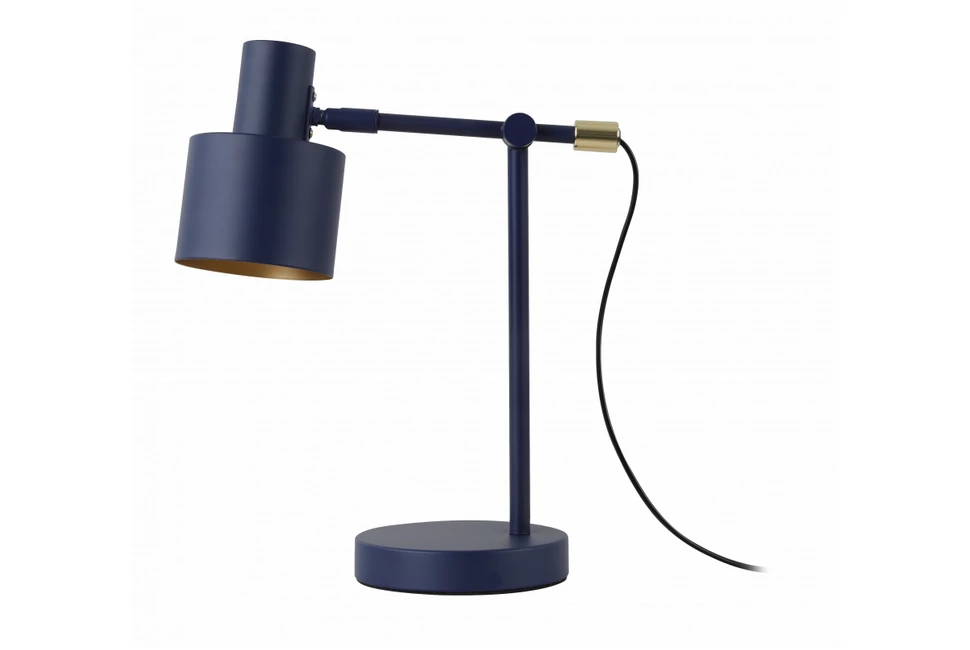 Lámpa Asztali SELVIA II, 5341, max.250V, 50/60Hz, 1*E14, max.25 W, átmérő 10 cm, IP20, sötétkék