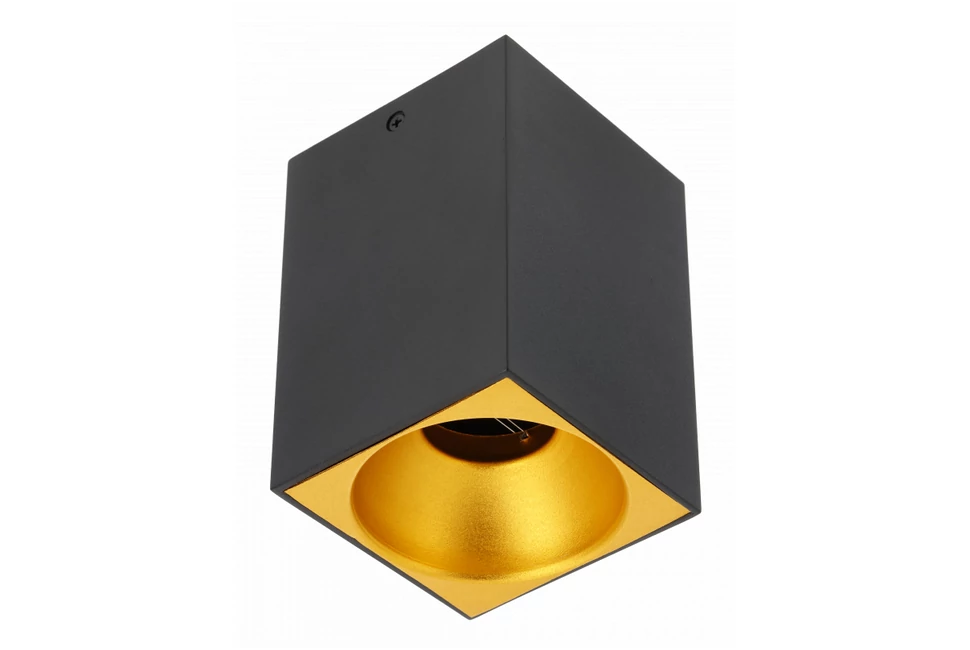 Lámpa Mennyezeti lámpatest TENSA,aluminium, 90x90x140 mm, IP20, GU10 max. 20W, négyzet, fekete