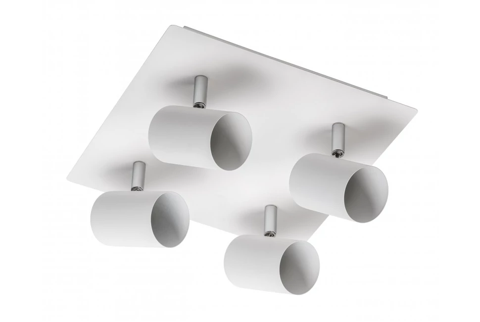 Lámpa Mennyezeti lámpatest VENETO, IP20, max. 20W, 4 x GU10, kör/négyzet, fehér