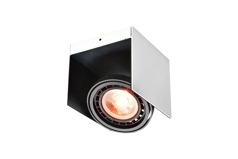 Lámpa Mennyezeti lámpatest Verso,4236,AC220-240V, 50/60 Hz, IP 20,1*GU10, ES111, egyes, fehér/fekete