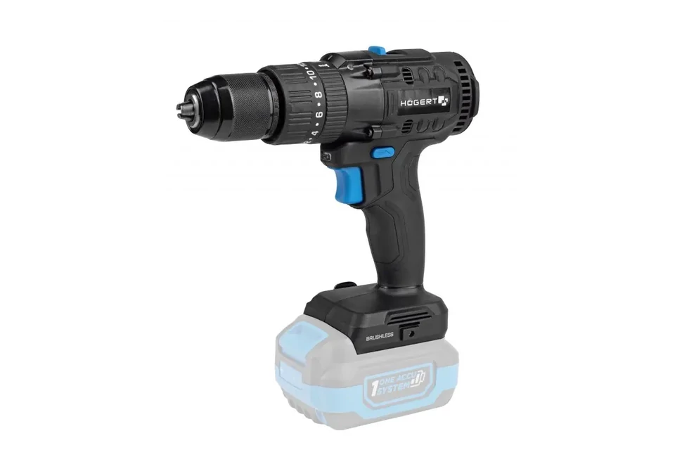 Högert HT2E223-0PD ütvefúró - csavarbehajtó, 18V,  80Nm, dobozban