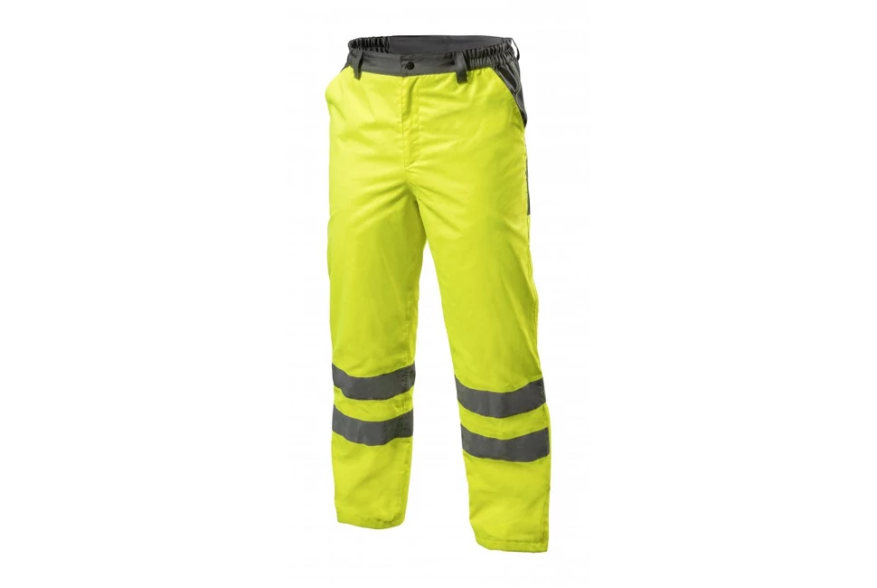 Munkaruha Högert JADE Láthatósági szigetelt sárga nadrág, S