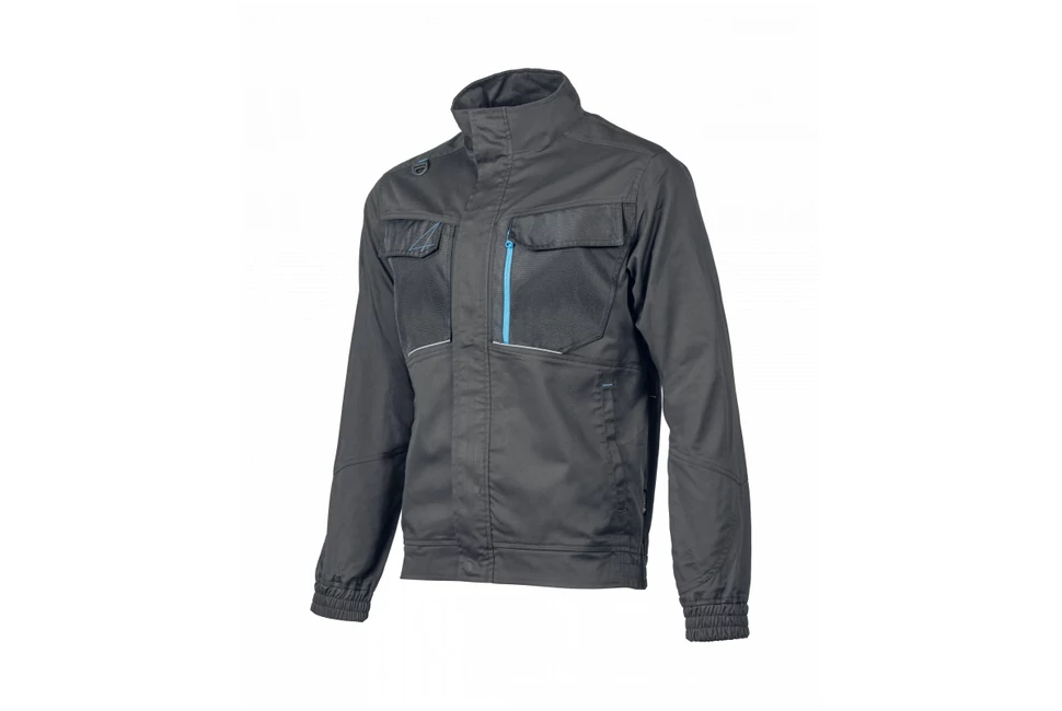 Munkaruha Högert WURNITZ Munkavédelmi kabát, grafit, 2XL