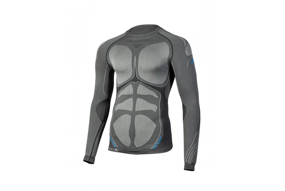 Munkaruha Högert ZEVEN Thermo póló hosszú ujjú, szürke 3XL-4XL