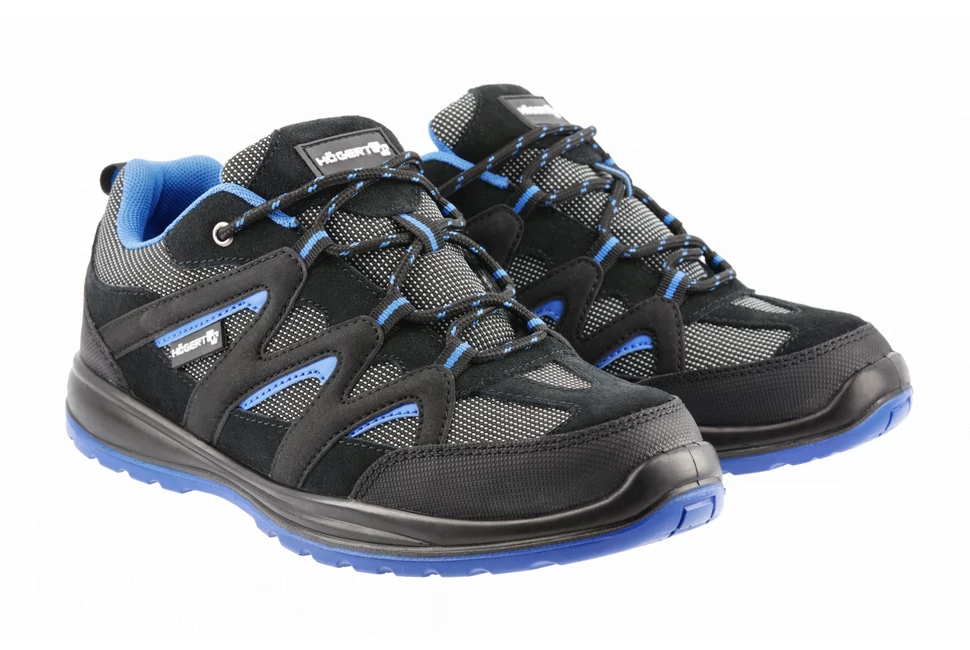 Munkaruha Högert ELSTER Munkavédelmi cipő 01 SRC, fekete/kék 40