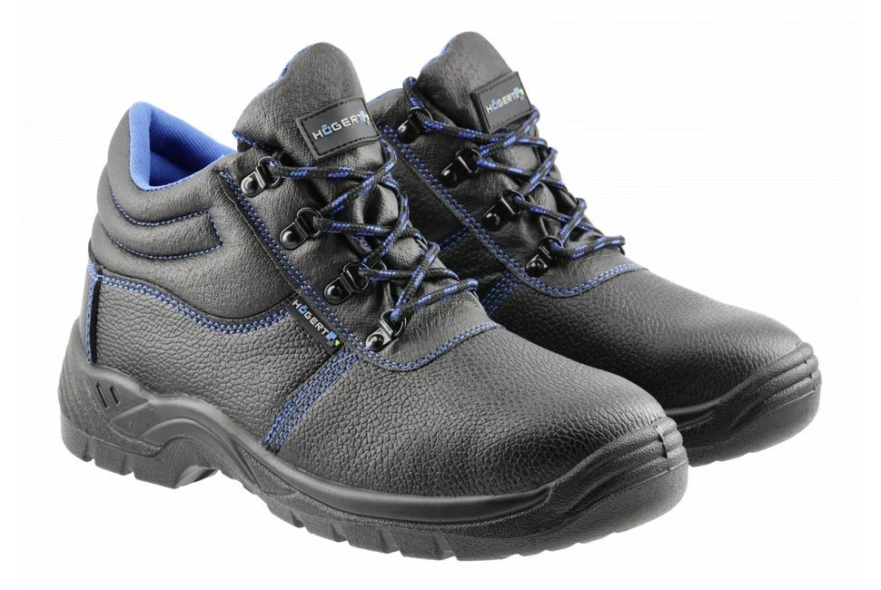 Munkaruha Högert ZORGE Munkavédelmi félszárú bakancs S1P SRC, fekete, 39