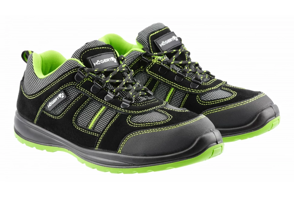 Munkaruha Högert PLAUER Munkavédelmi cipő SB SRA, zöld, 40