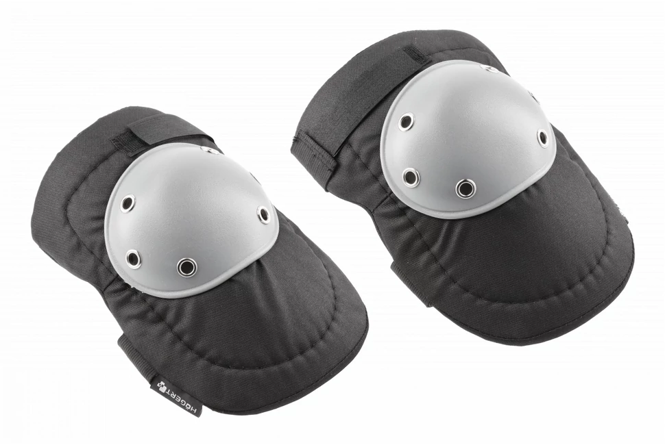 Munkaruha Högert EIB térdvédők burkoláshoz PP, univerzális, fekete/szürke (2 db/csomag)