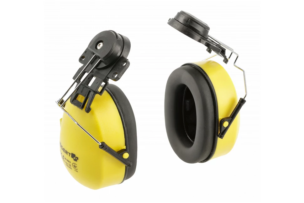 Munkaruha Högert TOLLENSE hallásvédő védősisakhoz, univerzális, sárga