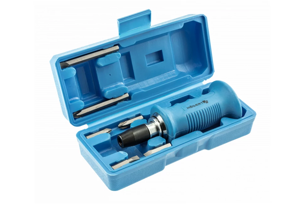 Szerszám Högert Ütvecsavarozó, kézi, kofferben, kiegészítőkkel, CrV