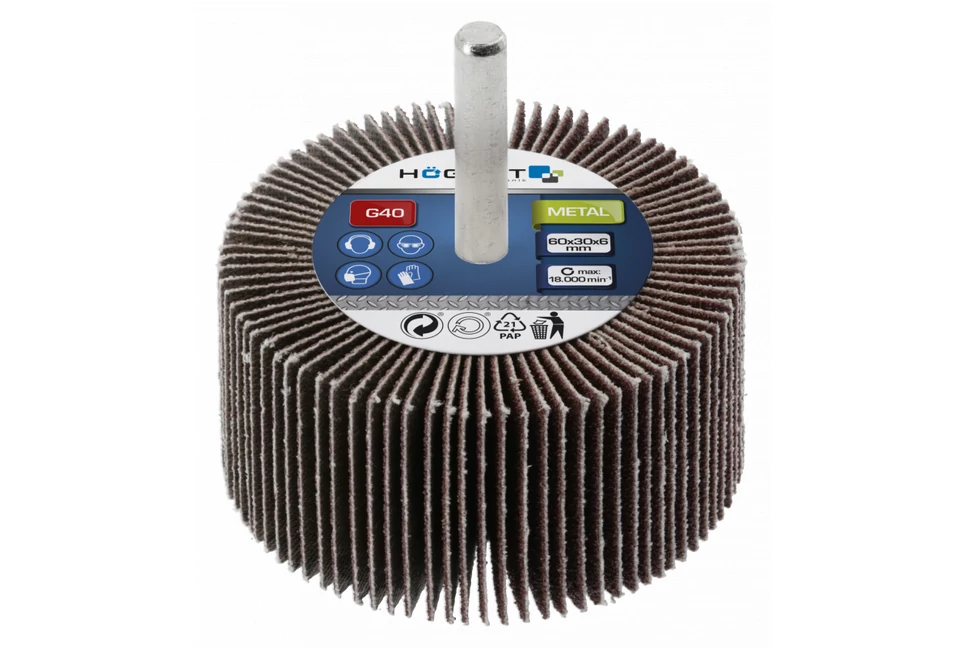 Szerszám Högert Csiszoló papírkoron fúrógéphez, 60*30*6mm, G 60