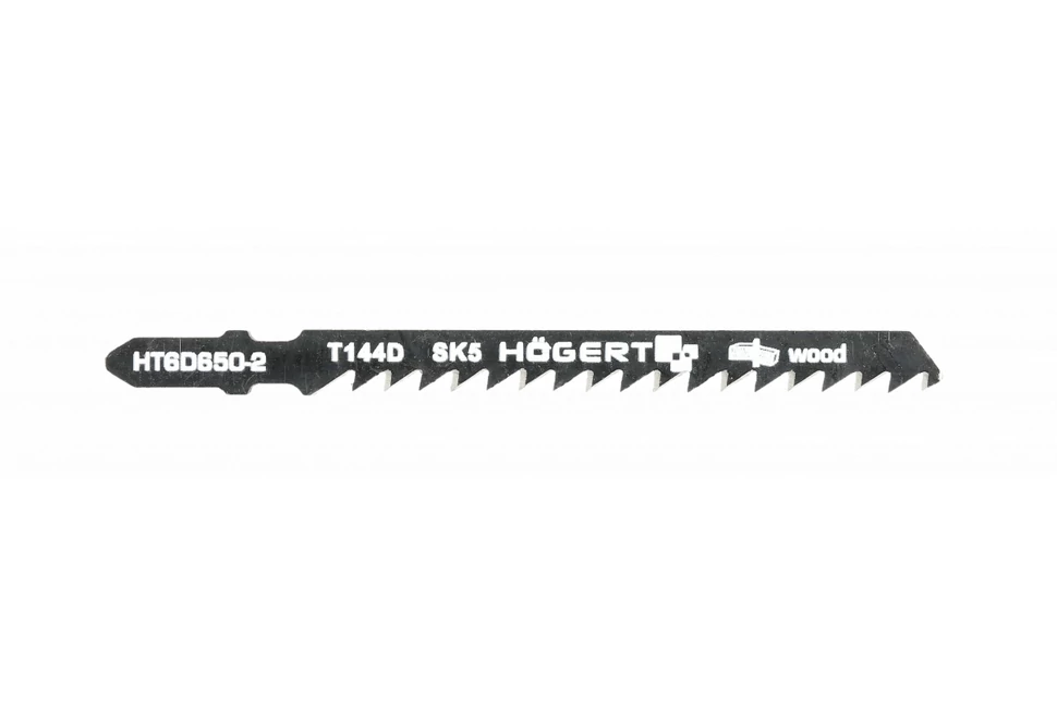 Szerszám Högert Dekopír fűrészlap,  75*100mm, fa, Crv, 2db/csomag, gyorsvágó