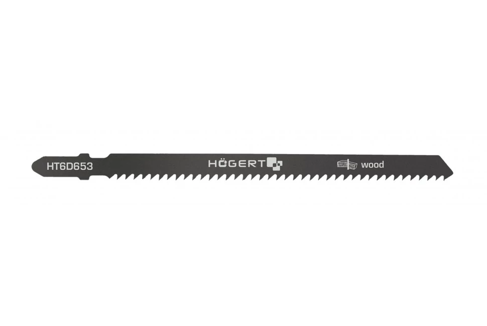 Szerszám Högert Dekopír fűrészlap, 100/126mm, fa, SK5,  9 TPI, 5db/csomag