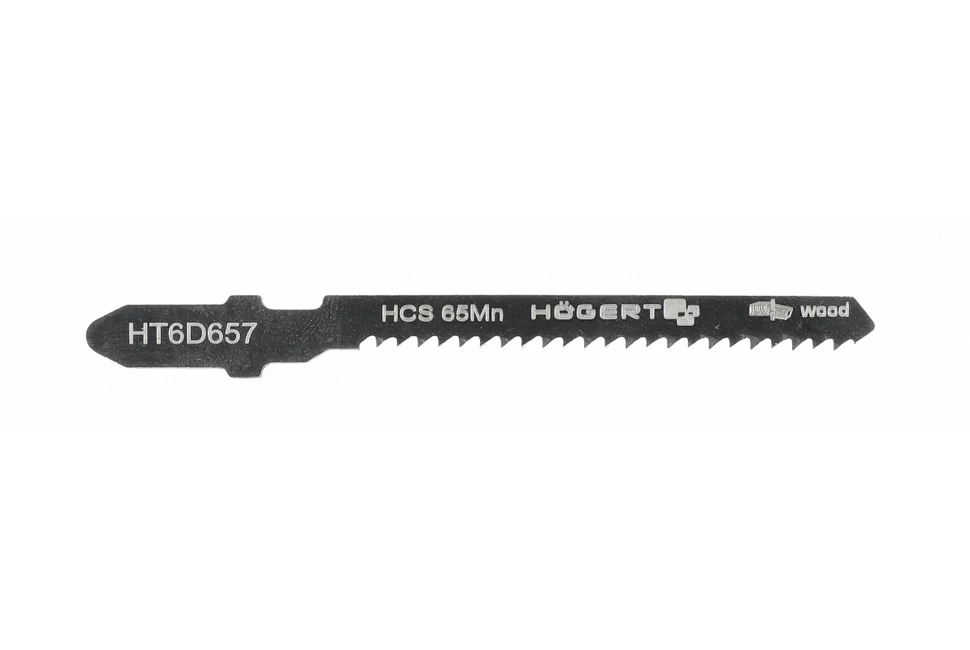 Szerszám Högert Dekopír fűrészlap,  50/76mm, fa, HCS 65Mn, 12 TPI, 5db/csomag, max 3,5mm