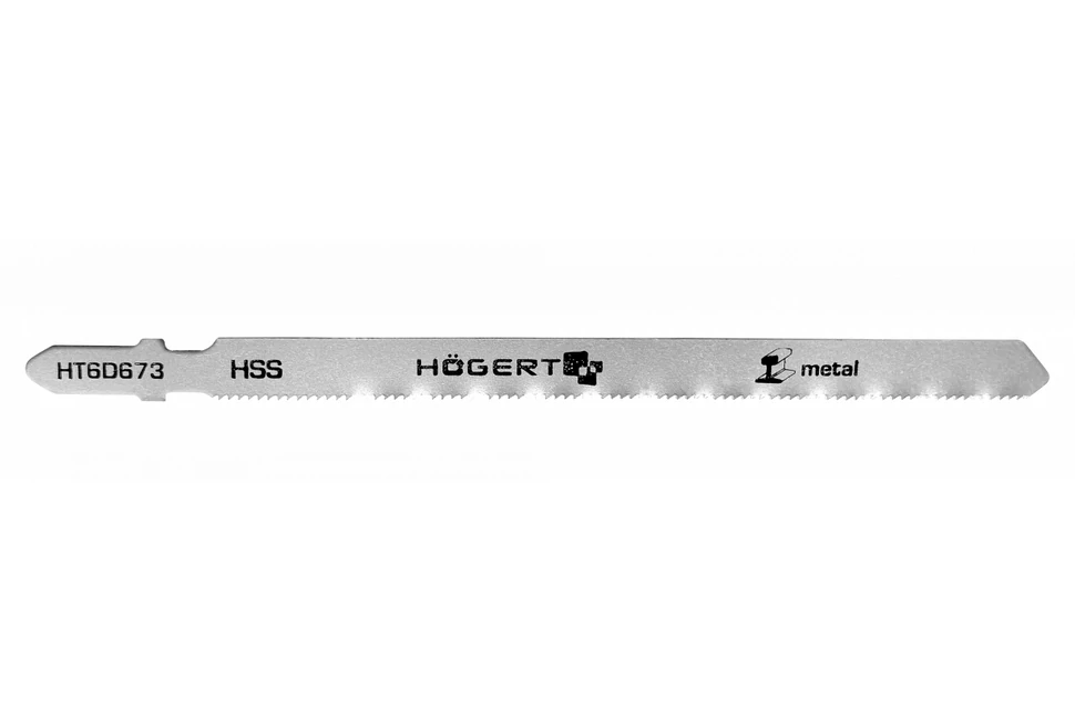 Szerszám Högert Dekopír fűrészlap, 110/132mm, fém, HSS, 21 TPI, 5db/csomag