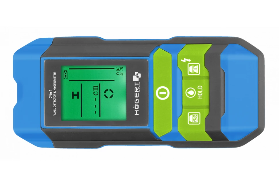 Szerszám Högert Detektor vezetékekhez, higrométerrel