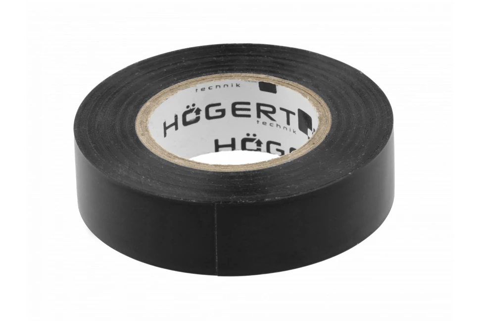 Szerszám Högert Szigetelő szalag, 0.13mm x 19mm x 20m, fekete