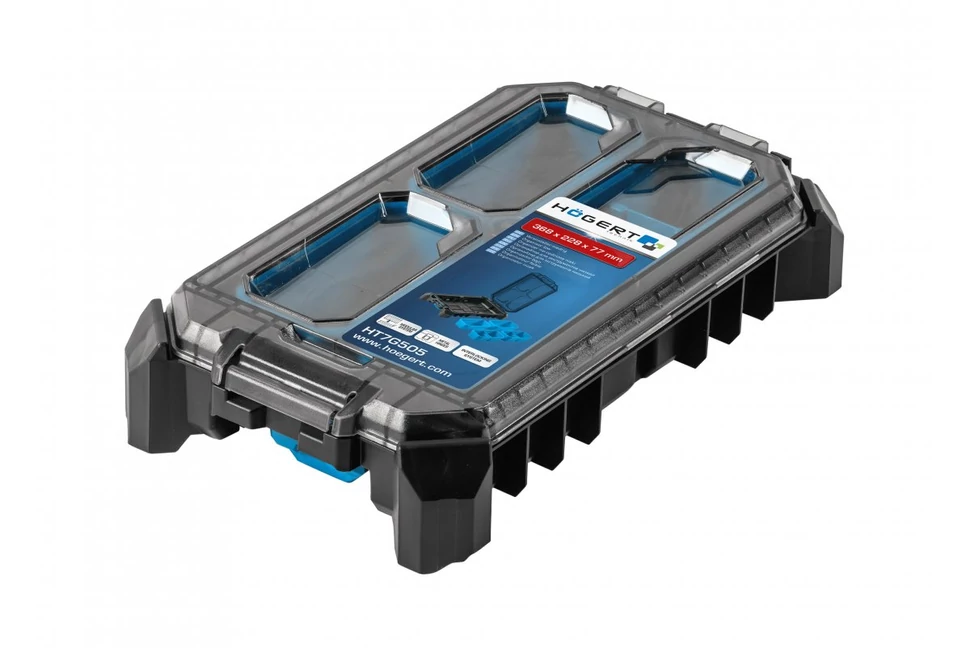 Szerszám Högert Tároló Modular Toolbox rendszerező keskeny, alacsony, 505
