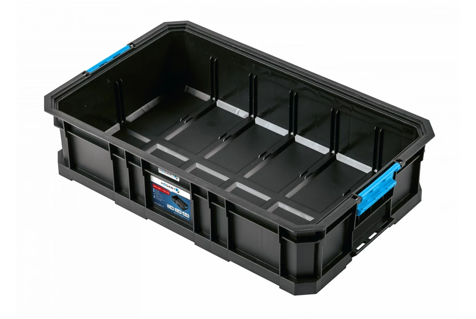 Szerszám Högert Tároló Modular Toolbox láda alacsony, fedél nélkül,  50kg teherbírás