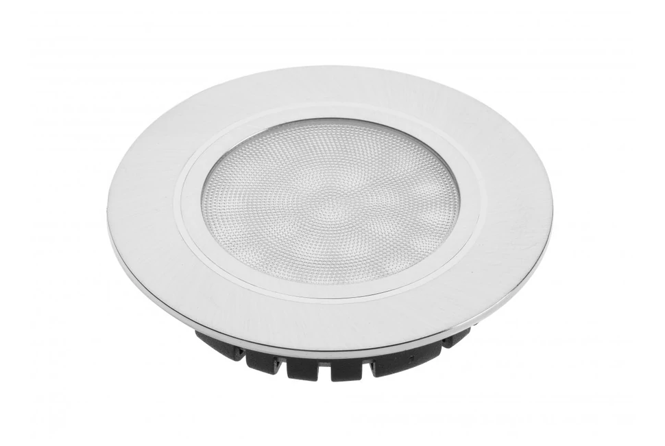 LED Lámpatest, TREVI, meleg fehér, 70mm, süllyesztett, 12V, 300lm, 4W, kábellel