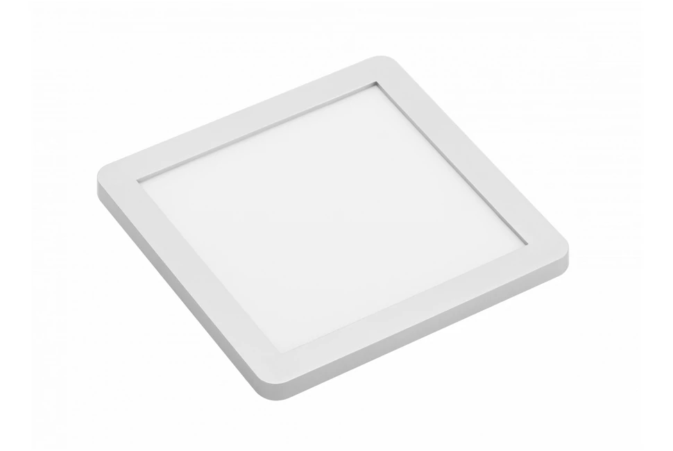 LED Lámpatest, VEGAS, semleges fehér, 100*100mm, felületre szerelhető, 12V, 140lm, 3W, kábellel, csatlakozóval