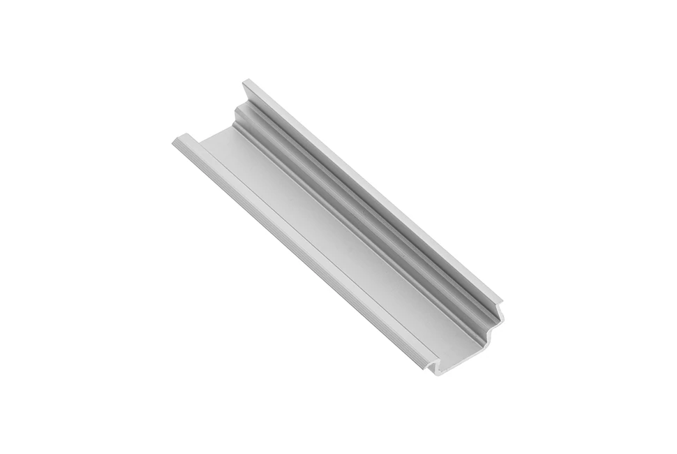 LED profil, bemarható, GLAXPKT döntött profil, 2fm, alu elox