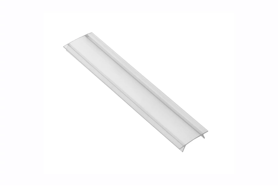 LED Profil takaró, átlátszó, 2m