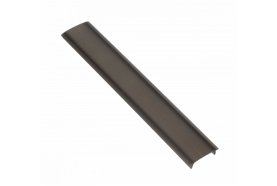 LED Profil takaró GLAX 2 m, fekete