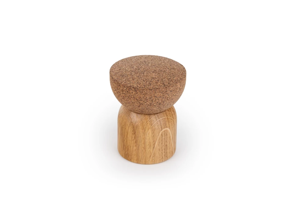 Ajtóütköző Viefe PULSE 48mm, fa, tölgy - natur parafa