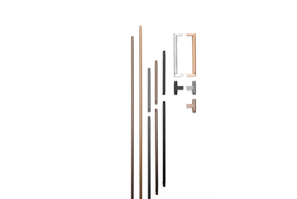 Fogantyú  Viefe BROOKLYN  528/1056mm, alumínium, fekete titán