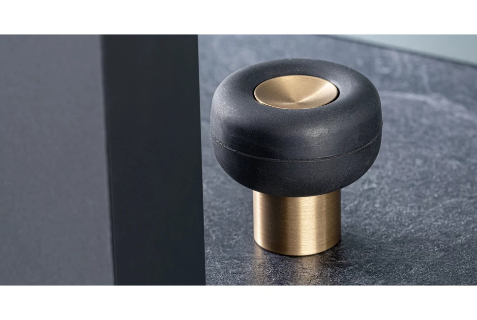 Ajtóütköző  Viefe BUGGY alumínium, csiszolt pezsgő