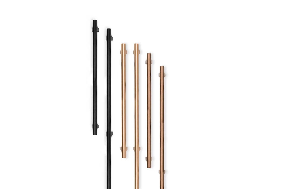 Fogantyú  Viefe HINOKI BIG  416/832mm, alumínium, csiszolt fekete