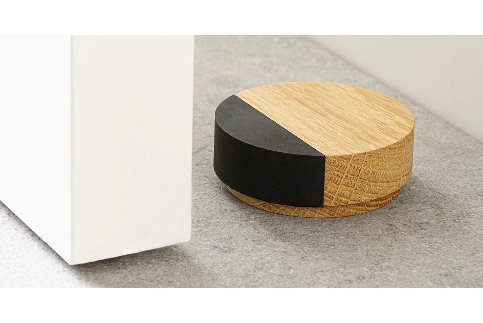 Ajtóütköző  Viefe PUK fa, tölgy