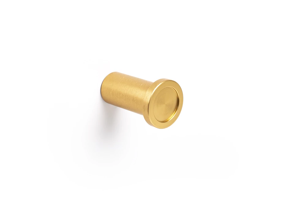 Fogas  Viefe ROUND alumínium, gomb, sötét sárgaréz EI